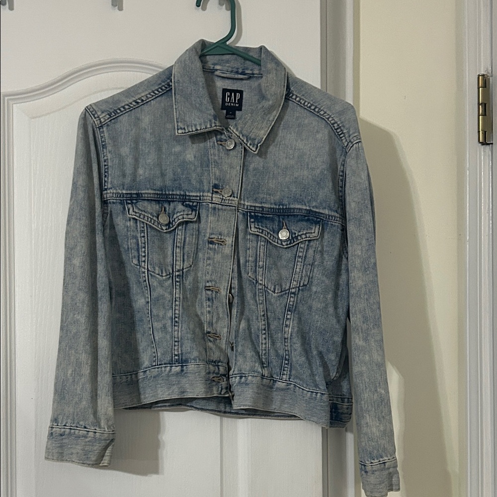 GAP Light Blue Washed Denim Jacket